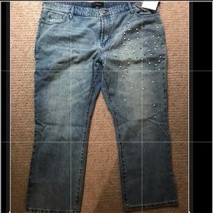 Women size 18W straight leg denim